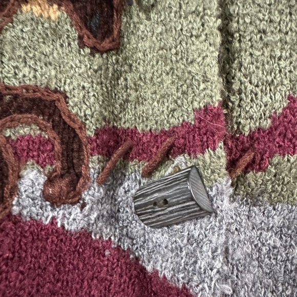 Vintage Horse Pattern Cardigan - Picture 5 of 12